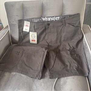 Wrangler Men's Dark Gray Cargo Shorts